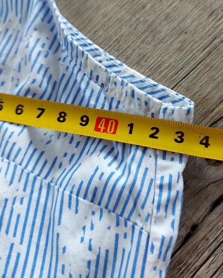 Bledomodré letné šaty, reserved,36