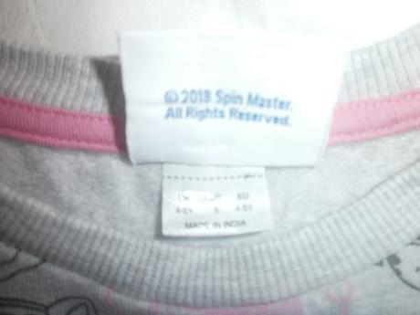 Teplakova suprava paw patrol, nickelodeon,104