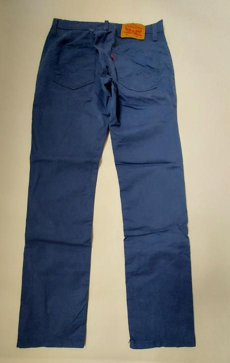 Modré nohavice levi strauss, levis,s