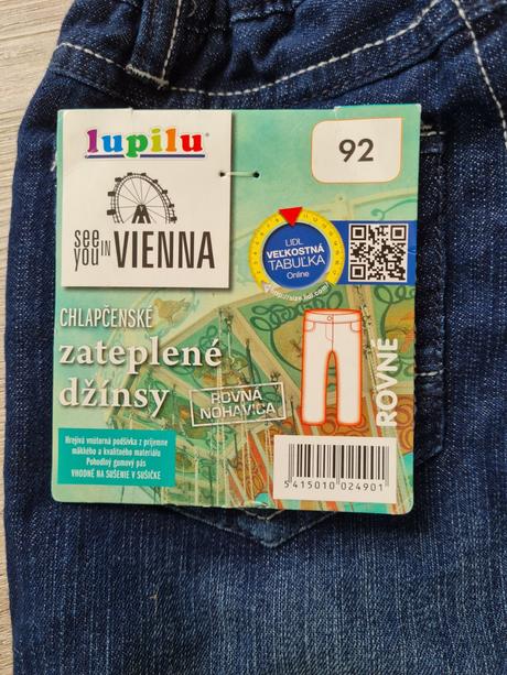 Zateplené rifle 92, lupilu,92