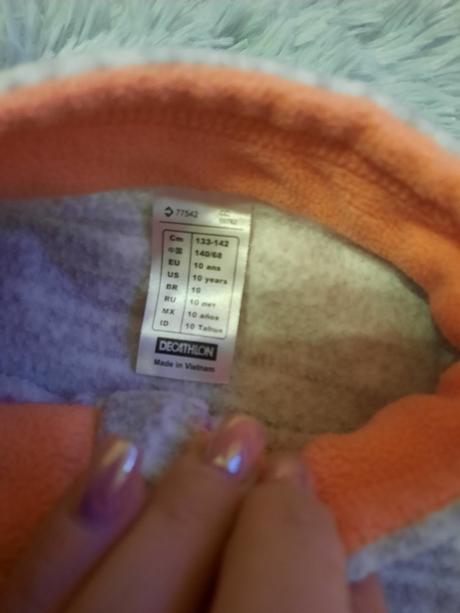 Mäkkučký, teplý pulover, decathlon,140