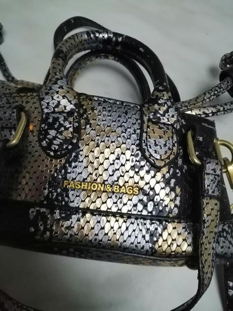 Kabelka mini, luxusna viacfarebna,