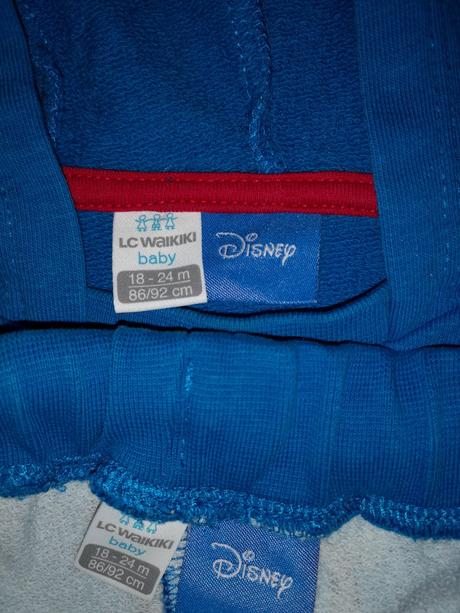 Tepláková súprava miki modrá, 86