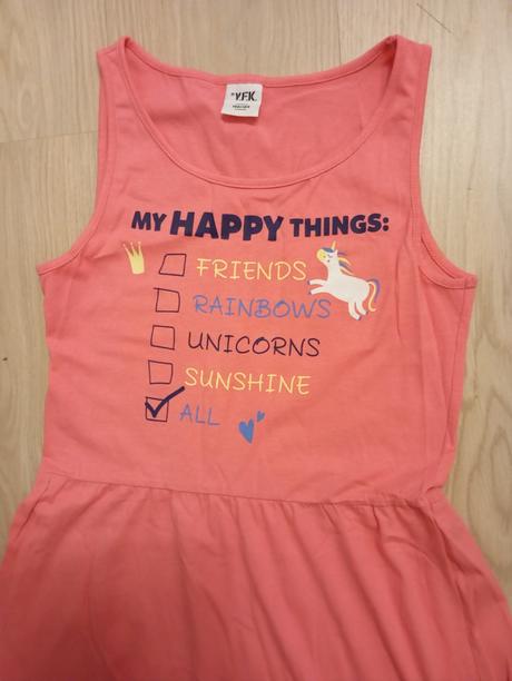 Dievčenské šaty v. 158/164, 158