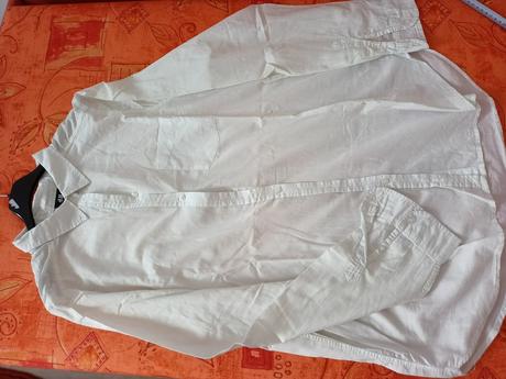 Košeľa pánska biela, h&m,xl