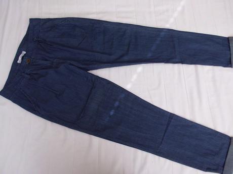 Piazaitalia tenké chino riflové nohavice s-m, s