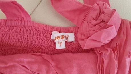 Letné šaty ružové, bluezoo,110