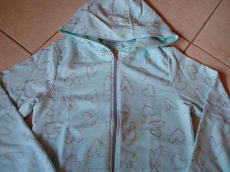 Mikina so srdiečkami, 146/152, 146