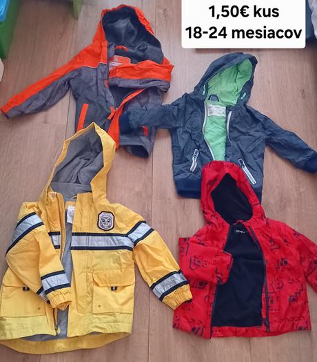 Predám zachovalé oblečenie pre deti od 2.m-6.r,