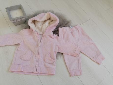 H&m ružová teplakova súprava, h&m,68