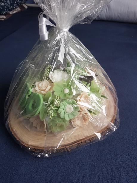 Mydlová dekorácia/torta, 