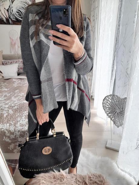 Pletený kardigán-uni veľkosť, 