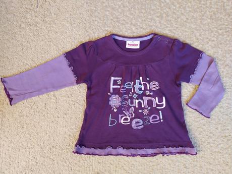 Tričko s dlhým rukávom veľ. 86/92, dopodopo,86