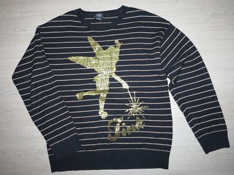 Zlato-čierny pulovrík 134/140, george,134