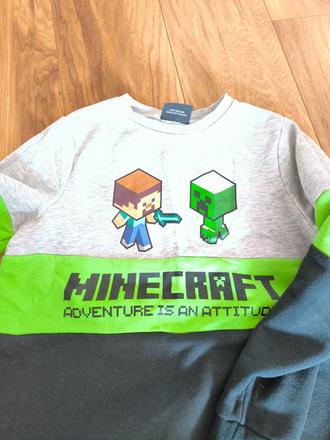Minecraft mikina 146/152, 152