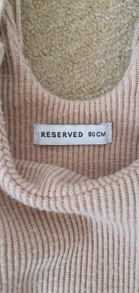 Zateplene šaty, reserved,80