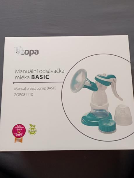 Manuálna odsávačka mlieka basic/zopa, 