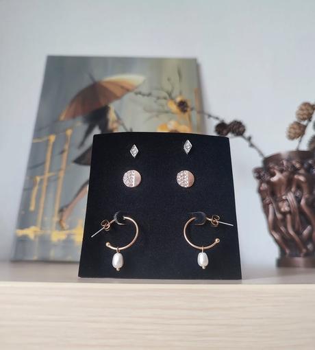 Jemné elegantné náušnice, 