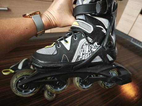 Inline kolieskové korčule rollerblade spitfire fx, rollerblade,34