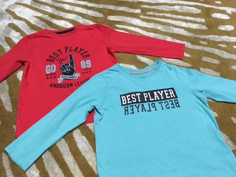 Dvojbalenie tričiek 98/104, lupilu,104