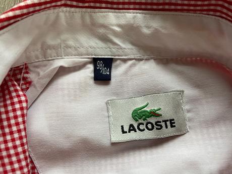 Chlapcenska kosela lacoste 98/104, lacoste,98