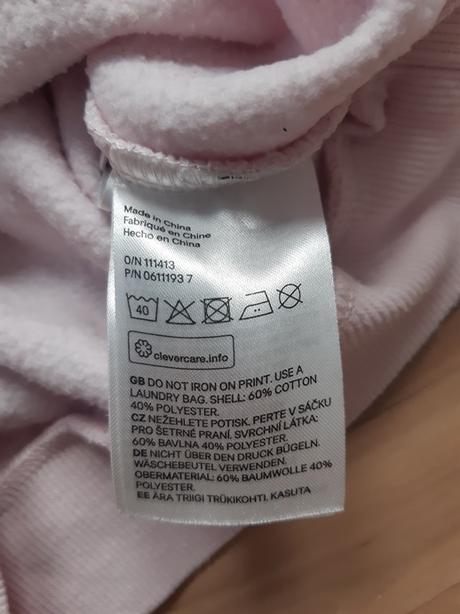 H&m mikina s nápisom, h&m,98