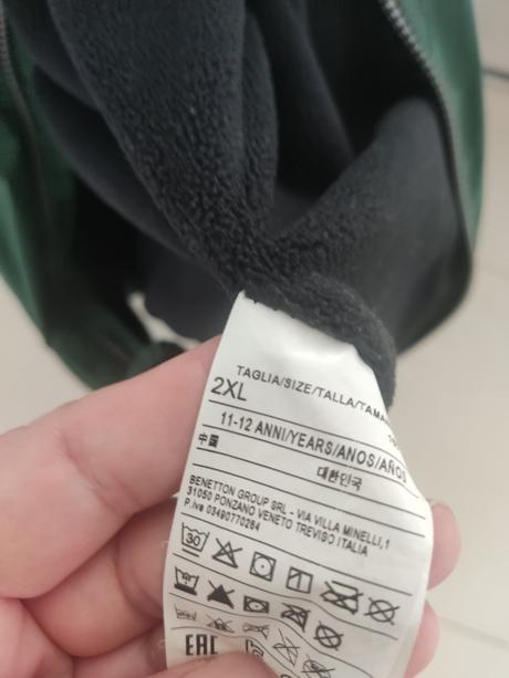 Prechodná bunda, benetton,164