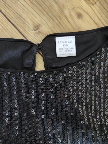 Trblietavé šaty, lindex,158