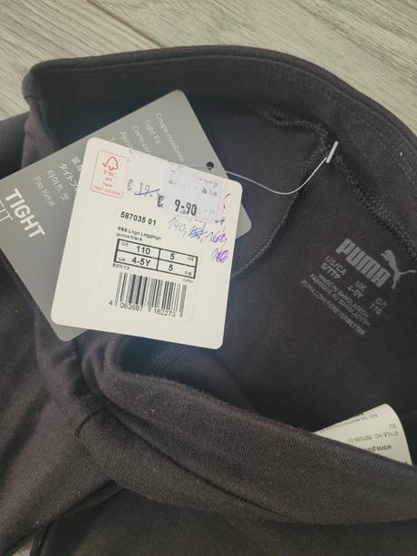 Puma detské legíny, puma,110