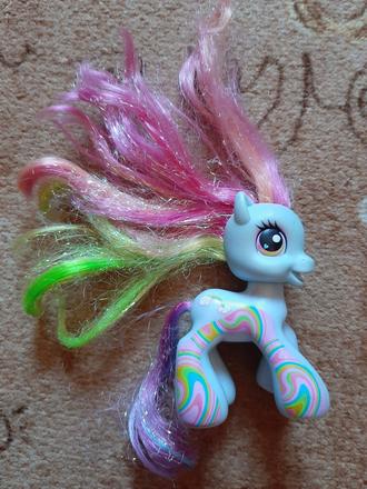 My little pony, modrý poník, stredne veľký,
