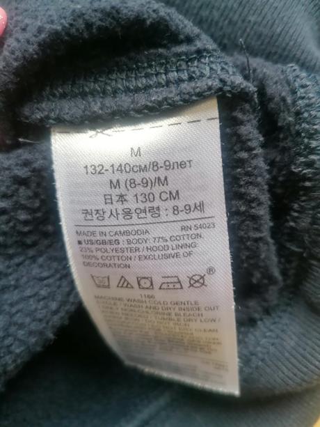Gap mikina veľkosť m, gap,140