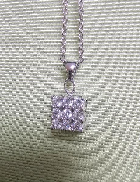 Obojstranná súprava náušnice + prívesok, 