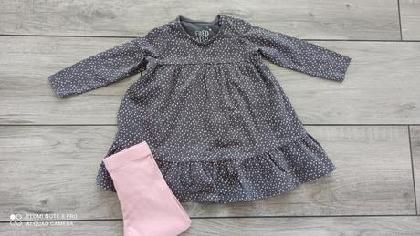 Šaty + legíny 80, f&f,80