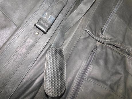 Kožené cestovné púzdro na oblek,