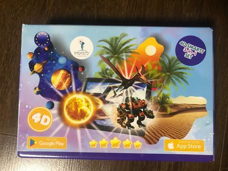 4d smarty planety, roboti, dinosaury,