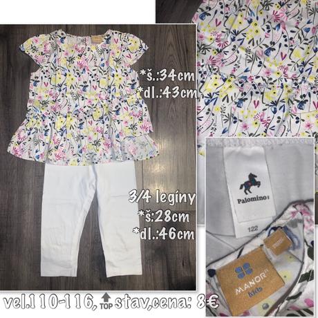 Blúzka s leginkami, 110