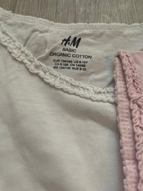 Tričká 2 ks 8-10 rokov, h&m,134