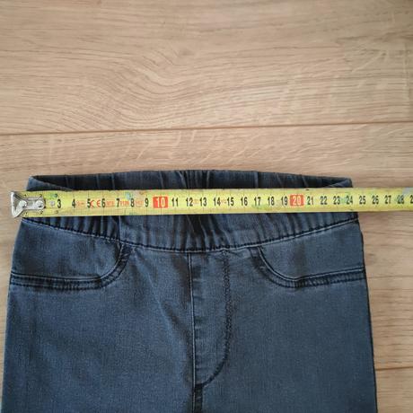 Riflové legíny h&m, mäkkučké, 2kusy, veľ.116, h&m,116