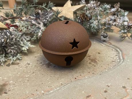 Kovová roľnička v hrdzavom odtieni, 