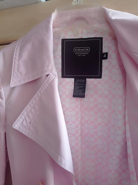 Coach trenchcoat/raincoat velkost s uplne novy, s
