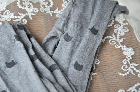 Mačičkové pančušky-122/128, 122