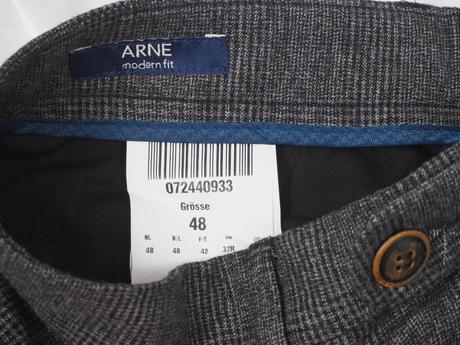 Luxusné vlnené nohavice gardeur, 48