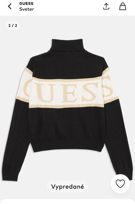 Guess sveter v.140..10 rokov, guess,140