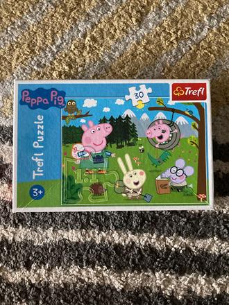 Trefl puzzle peppa pig lesná výprava, 