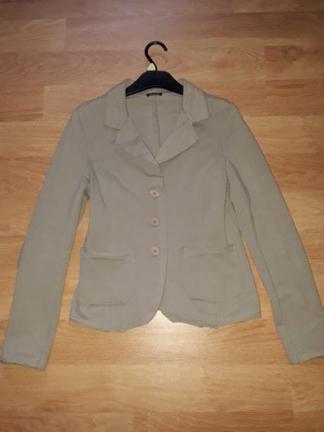 Béžové športové sako me&me, s