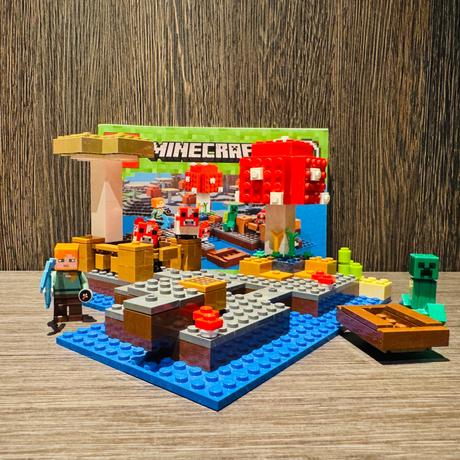 Lego minecraft 21129 ostrov húb, 