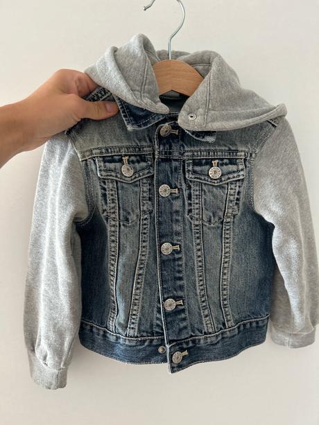 Riflová bunda vel 110, h&m,110