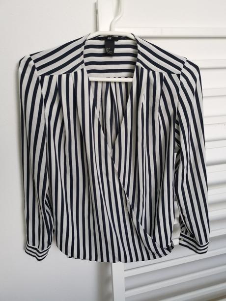 Pruhovaná blúzka, h&m,xs