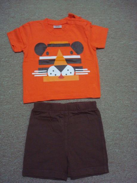 Tricko a kratasky, vel. 74, f&f, f&f,74