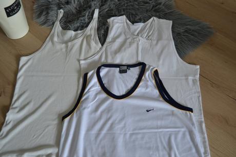 Biele tielko nike, veľkosť xxl+2 obyčajné, nike,xxl